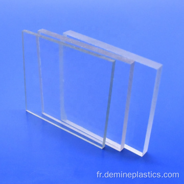Panneau en feuille de polycarbonate transparent de qualité de fabrication
